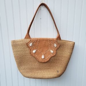 Helen Kaminski Raffia Handbag